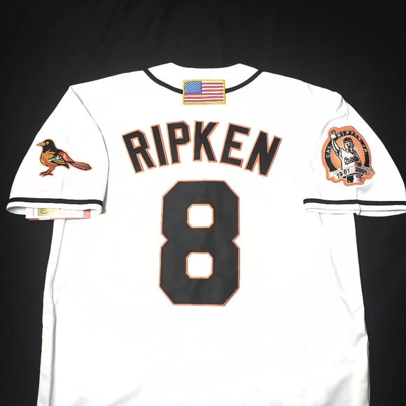 Cal Ripken Jersey Baltimore Orioles 2001 Throwback NEW Stitched! SALE! - Picture 1 of 3